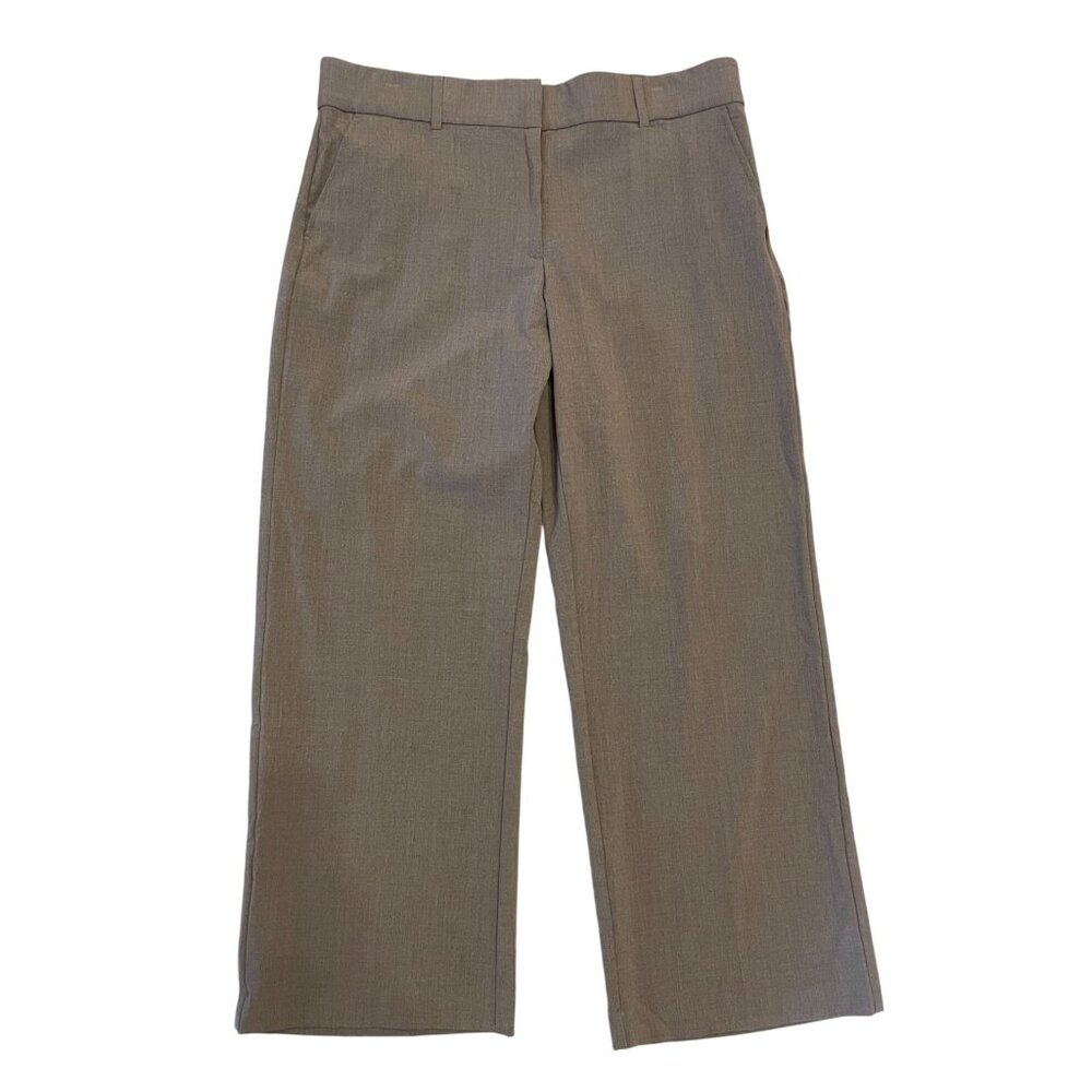 Vtg Briggs Brown Wide Leg Trouser Pants 12P – High Rise Perfect Fit Waist Khaki